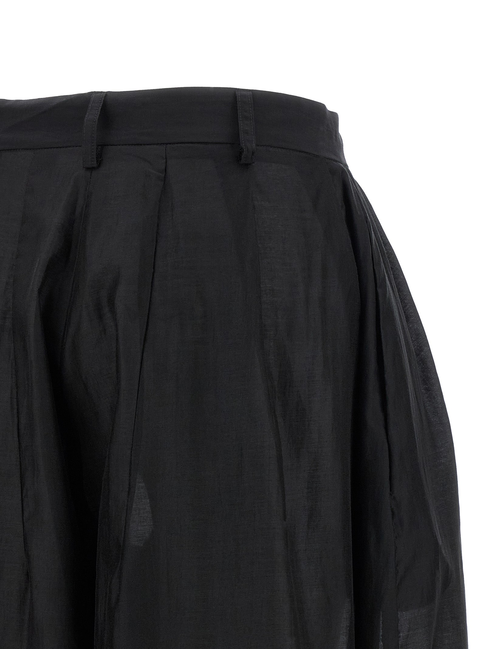 THELATEST Black Lyocell Casual Women's Pants