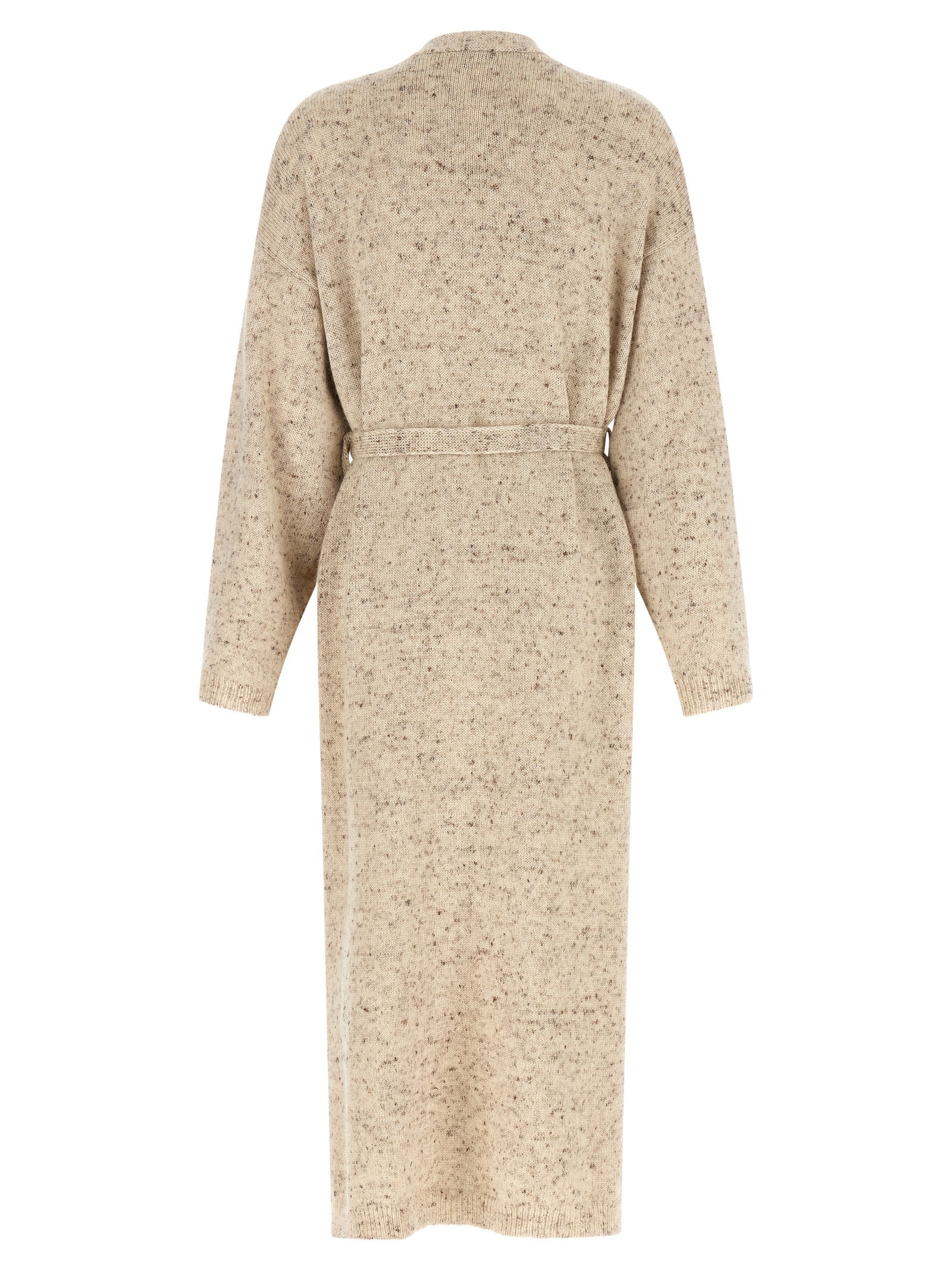Fabiana Filippi Beige Wool Women's Cardigan