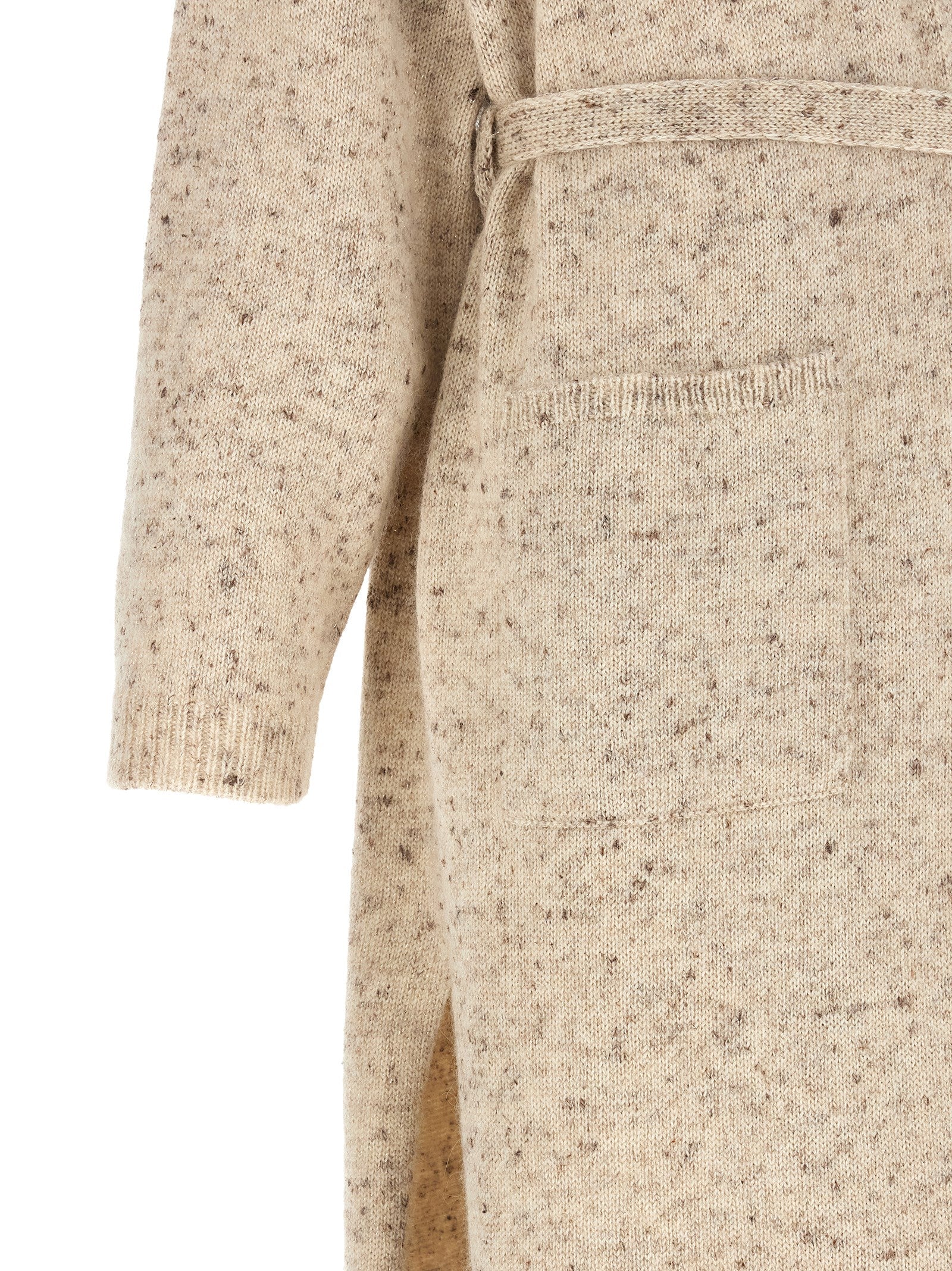Fabiana Filippi Beige Wool Women's Cardigan