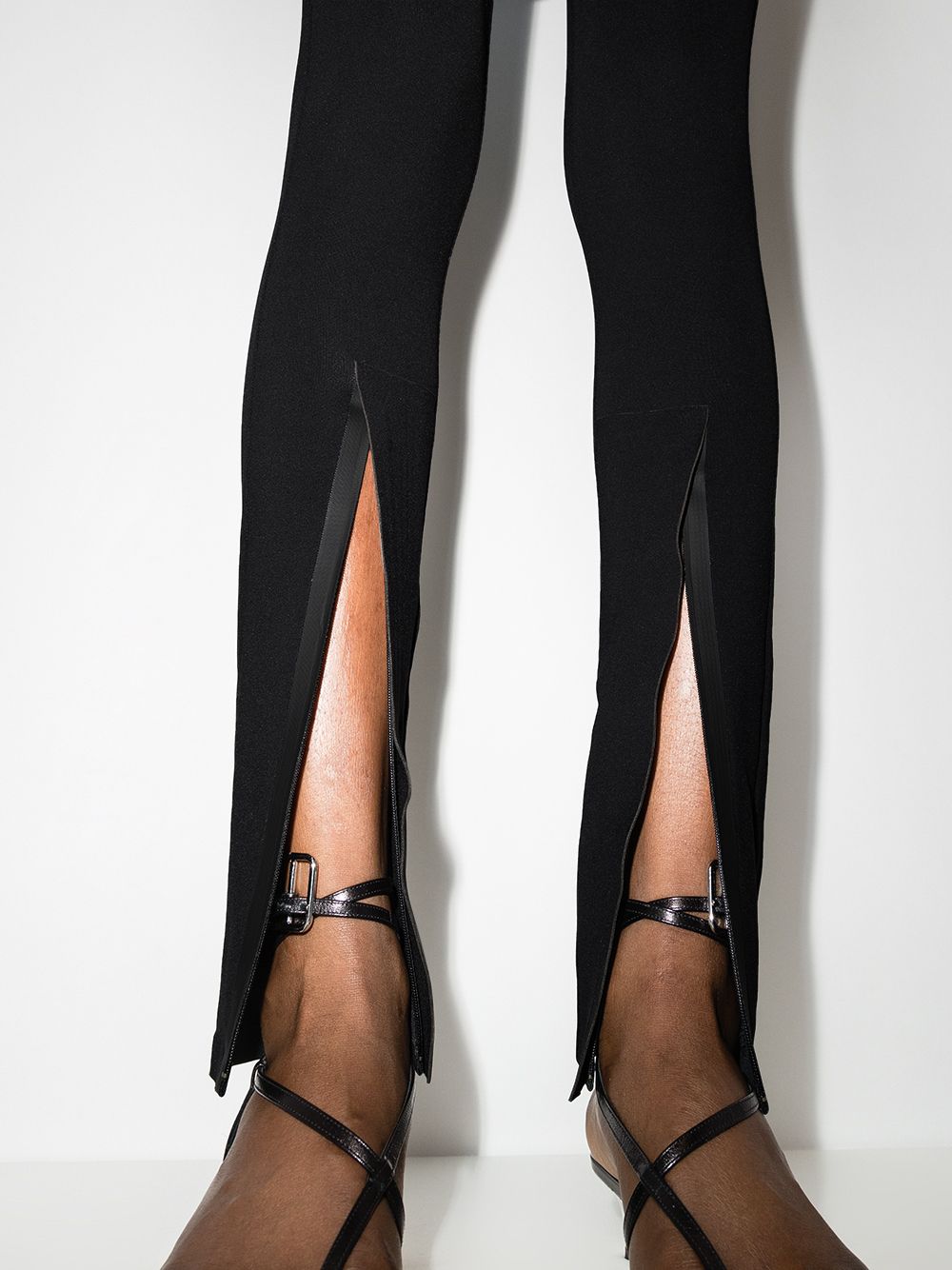 032C Women's Front Zip Leggings