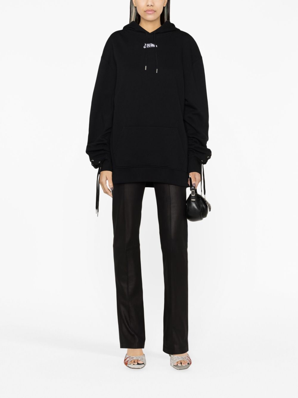 Jean Paul Gaultier Women's Logo Cotton Hoodie