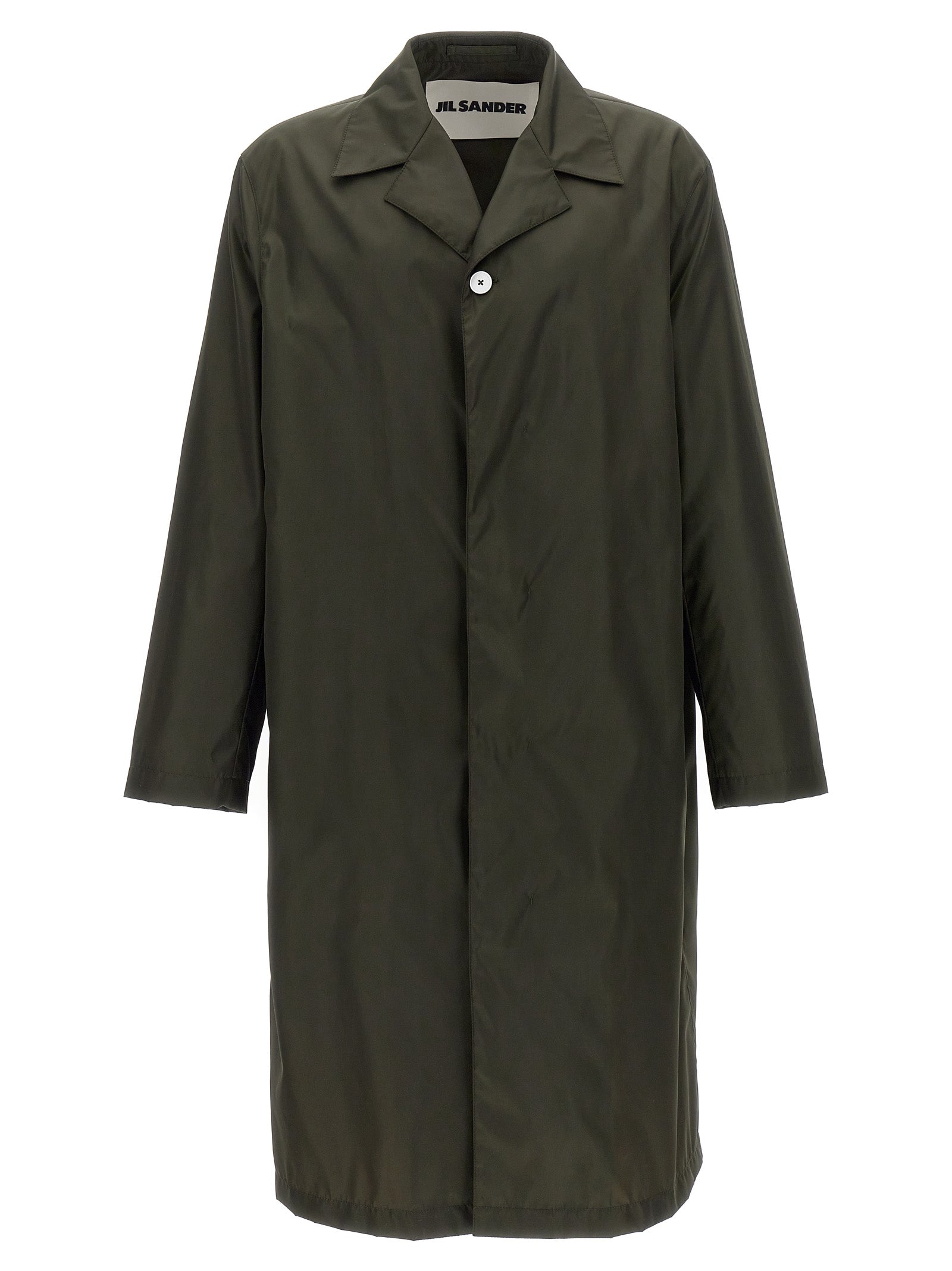 Jil Sander Bicolor Polyamide Men's Coat