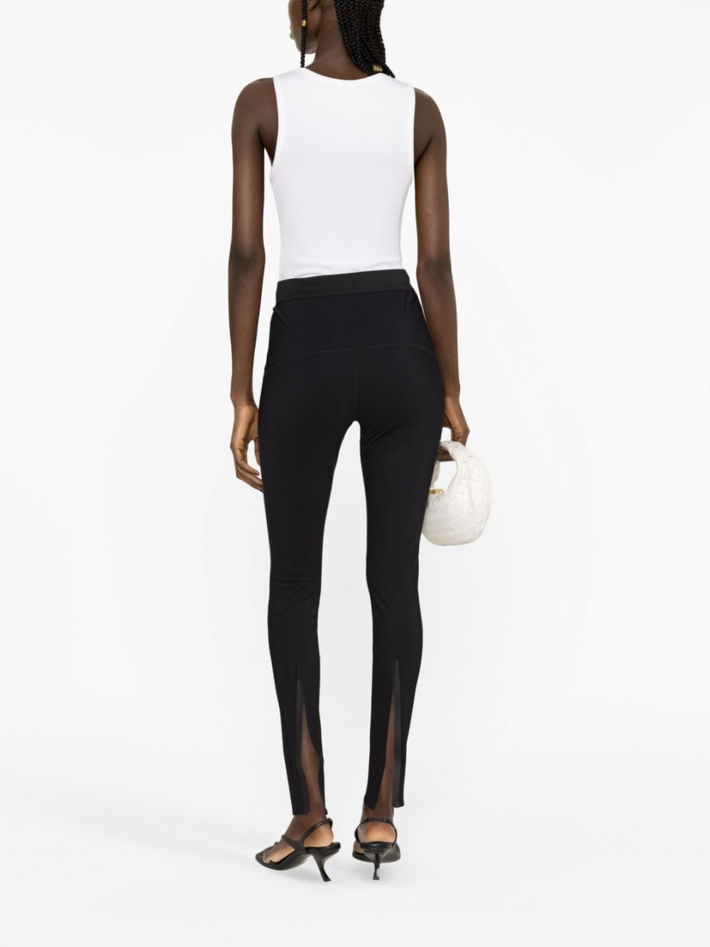 Wardrobe.Nyc Women's High Waist Zipped Leggings