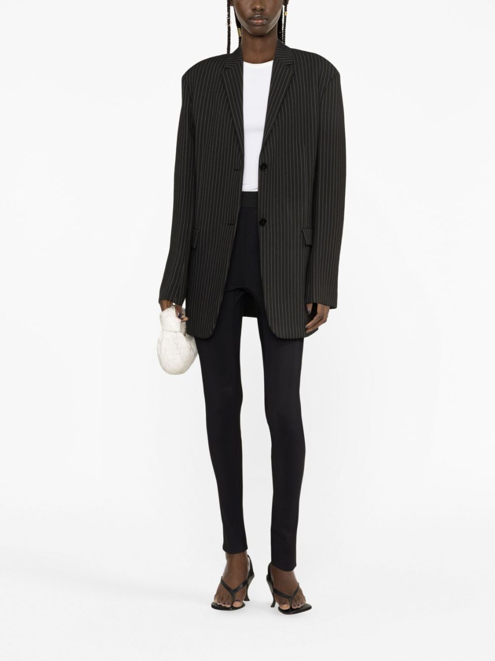 Wardrobe.Nyc Women's High Waist Zipped Leggings