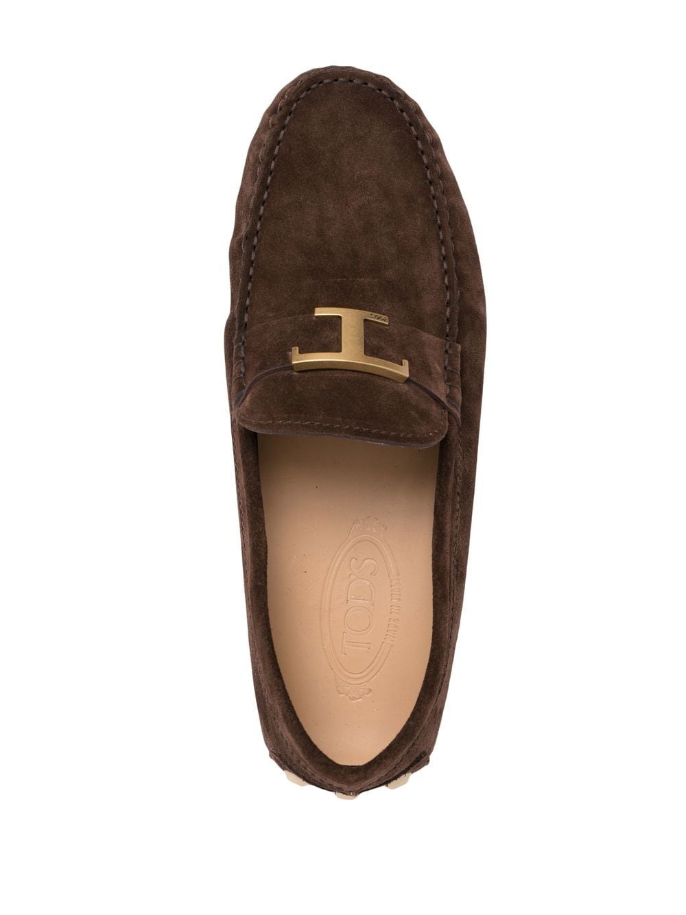 Tod's Men's Gommino Bubble T Timeless Nubuck Driving Shoes