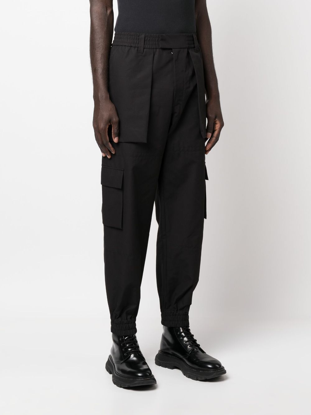 Alexander Mcqueen Men's Cotton Cargo Trousers