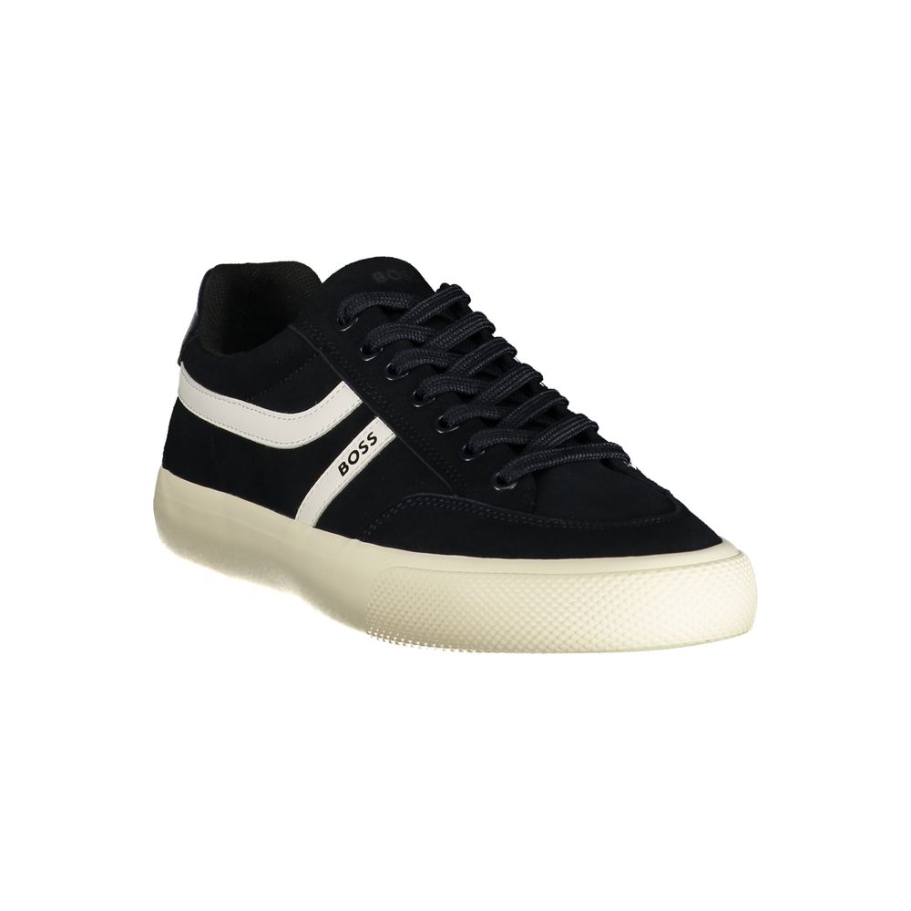 Hugo Boss Blue Polyurethane Men's Men's Sneaker