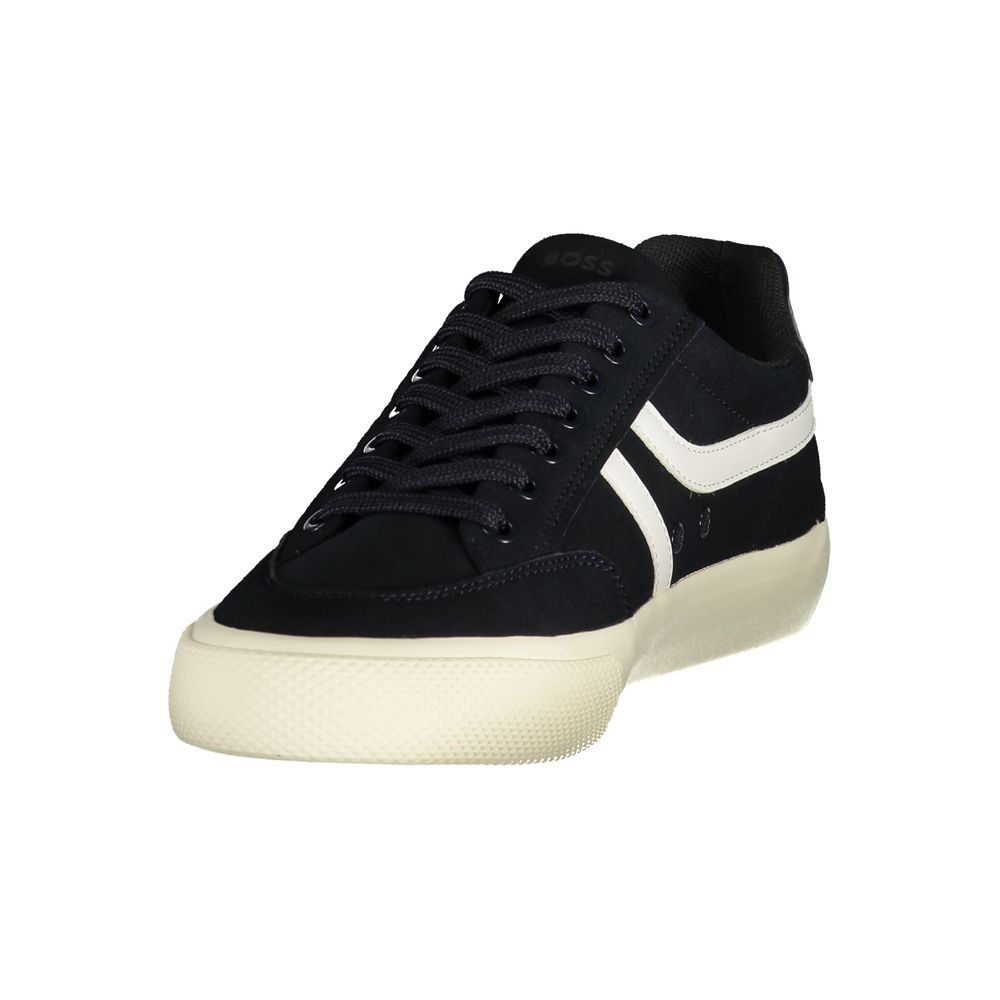 Hugo Boss Blue Polyurethane Men's Men's Sneaker
