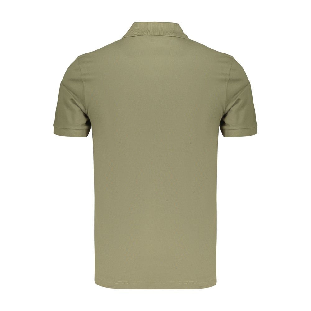 Hugo Boss Green Cotton Men's Polo Men's Shirt