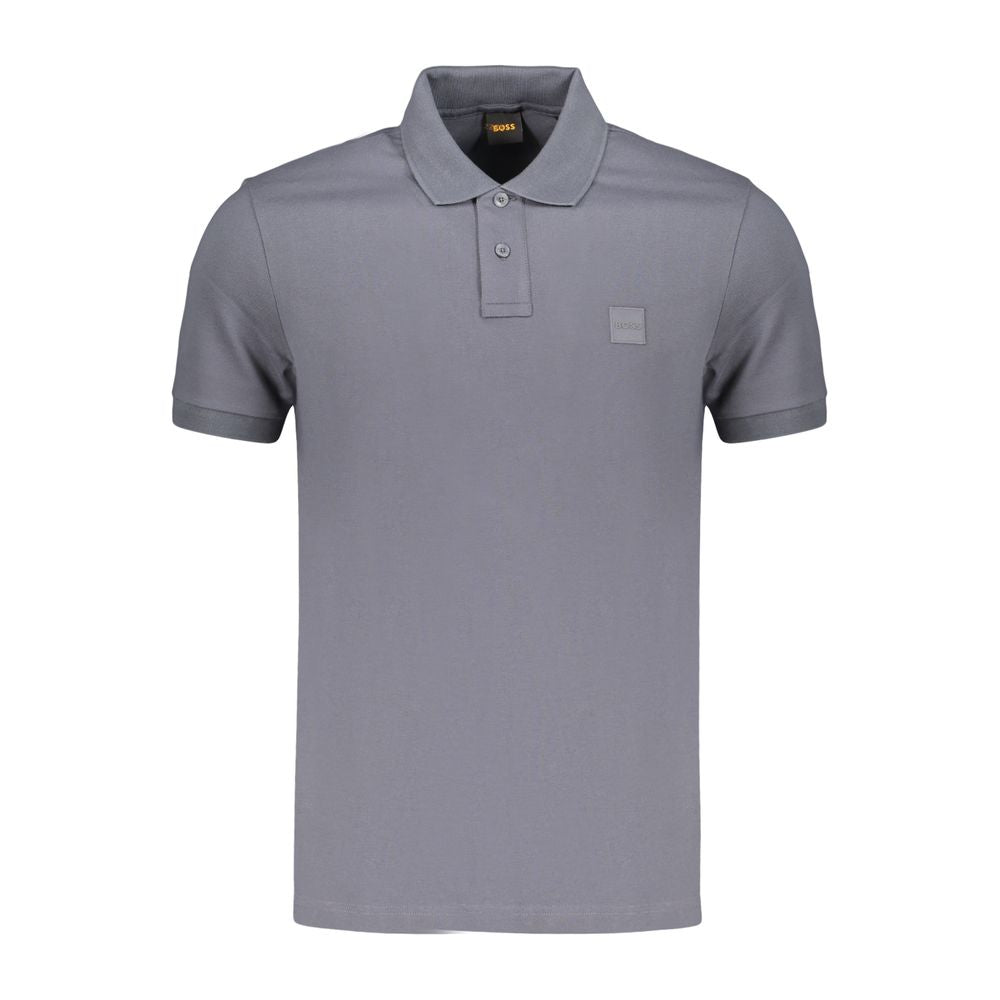 Hugo Boss Blue Cotton Men's Polo Men's Shirt