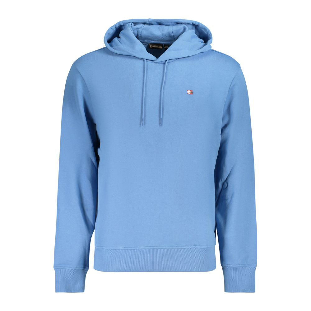 Napapijri Azzurro Cotton Men's Men's Hoodie