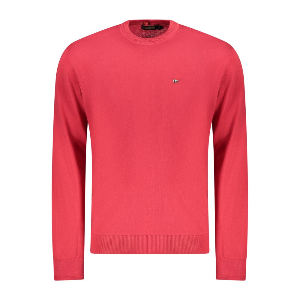 Napapijri Red Cotton Men's Men's Shirt