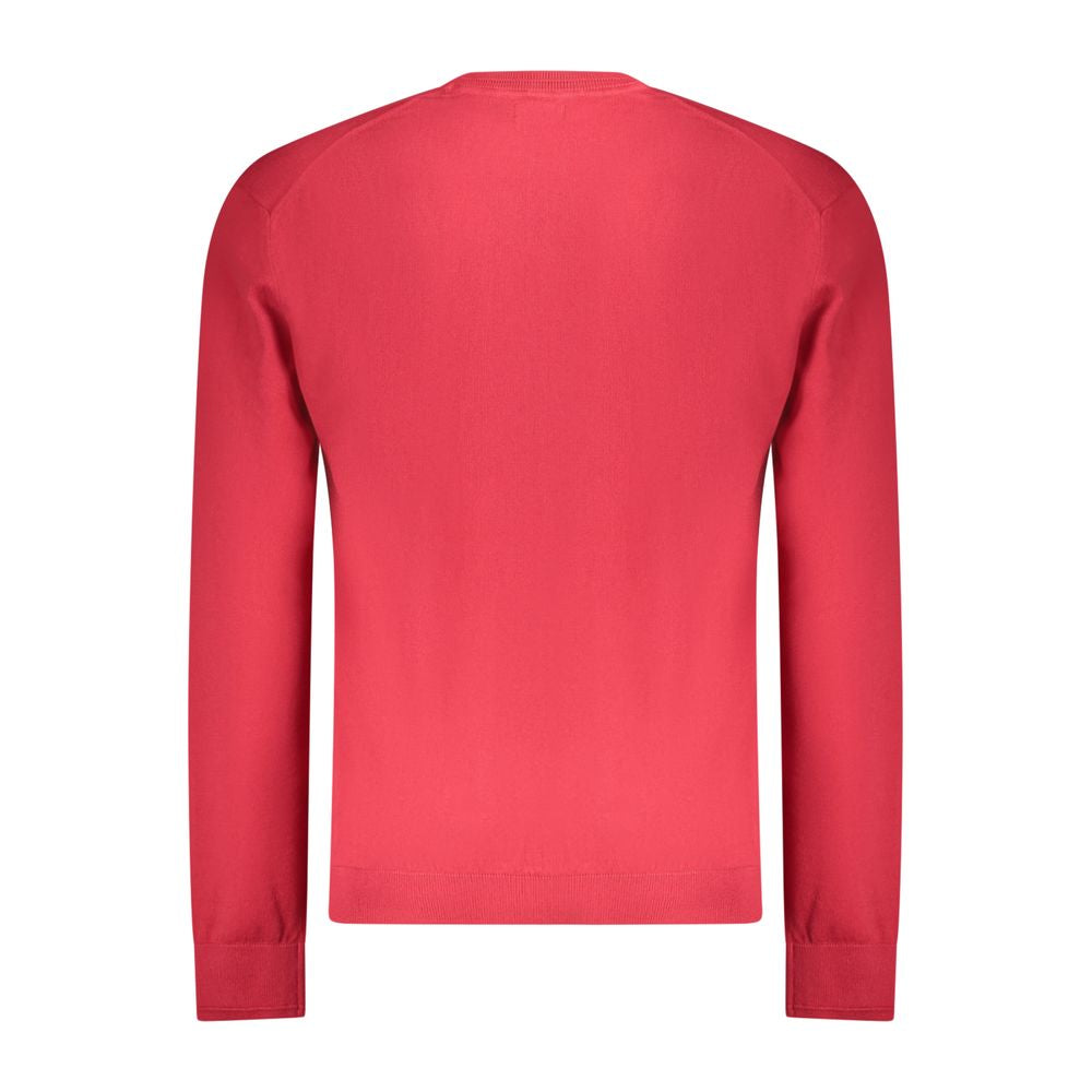 Napapijri Red Cotton Men's Men's Shirt