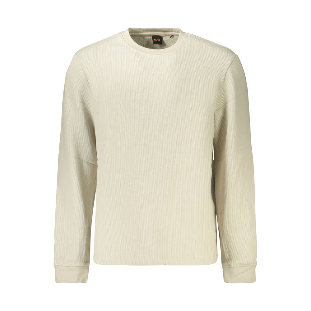 Hugo Boss Beige Cotton Men's Men's Shirt