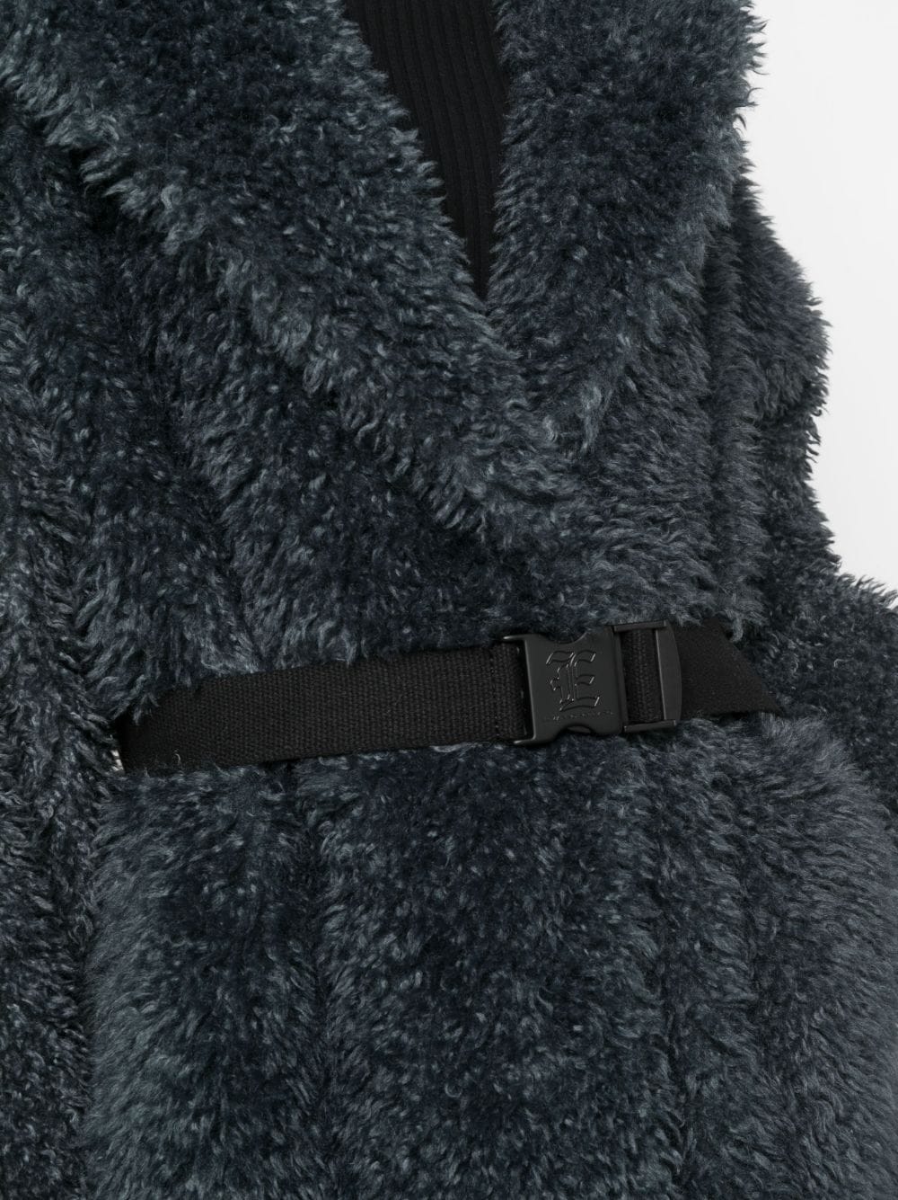Ermanno Scervino Women's Belted Shearling Wool Coat