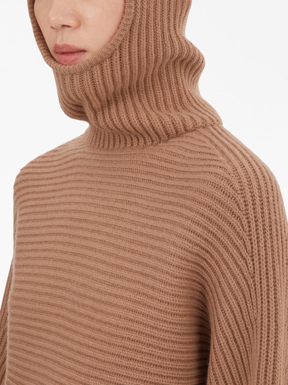 Ferragamo Women's Cashmere Cropped Hoodie
