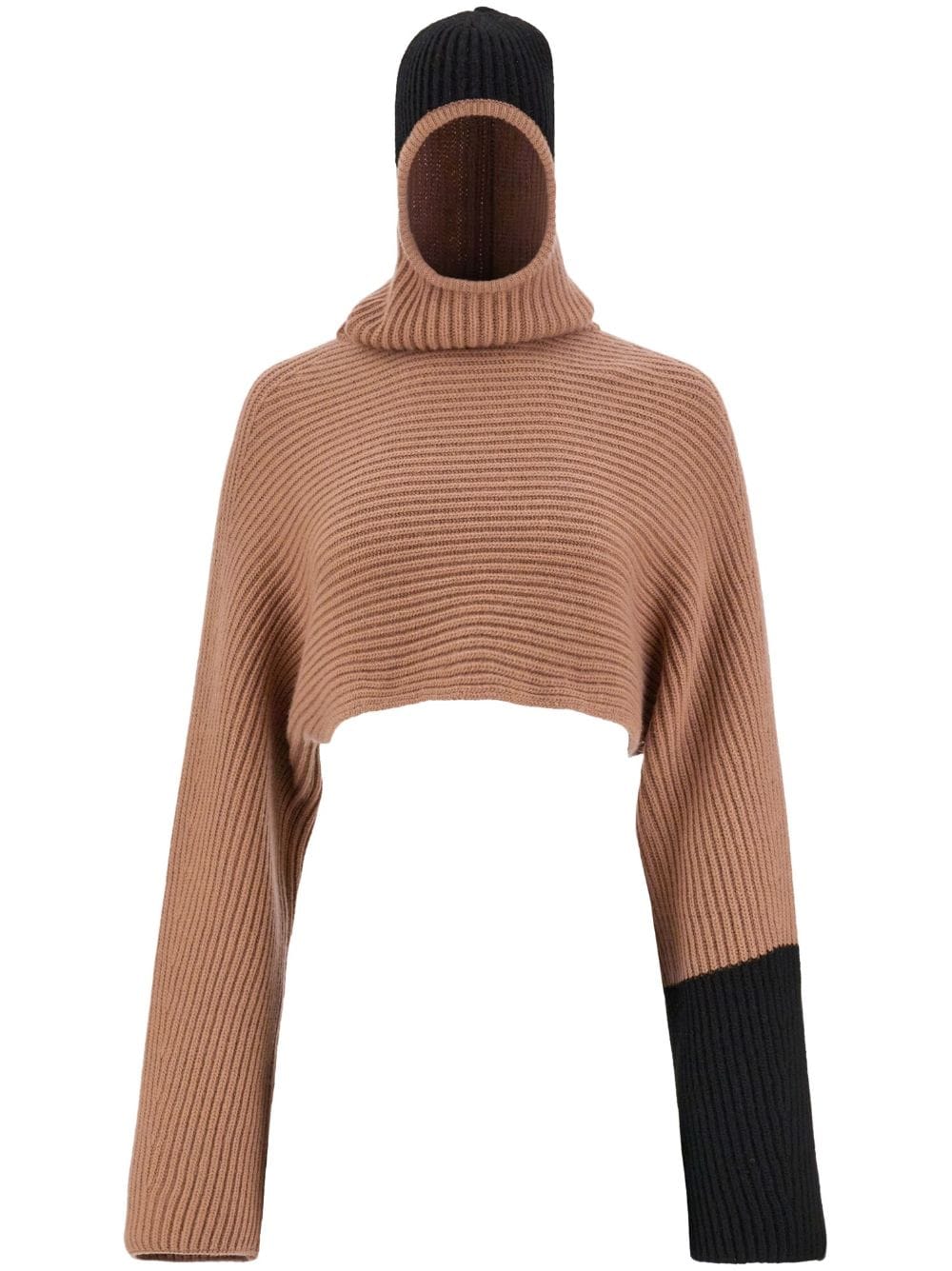 Ferragamo Women's Cashmere Cropped Hoodie
