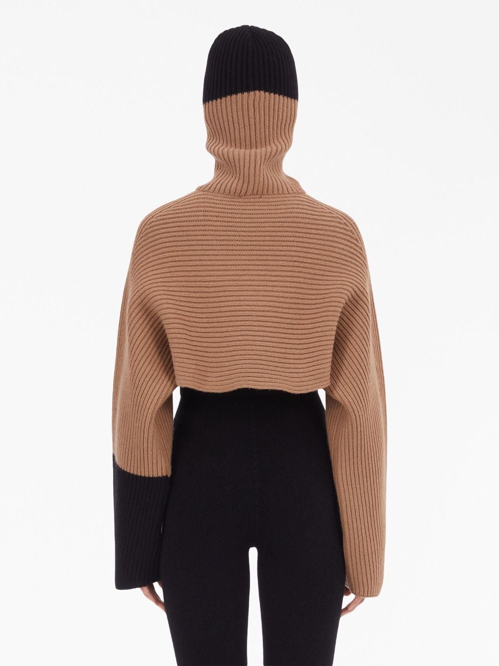 Ferragamo Women's Cashmere Cropped Hoodie