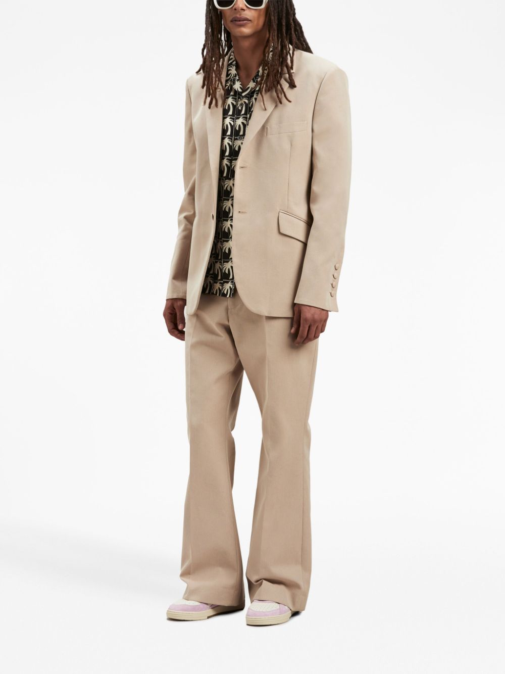 Palm Angels Men's Flared Trousers