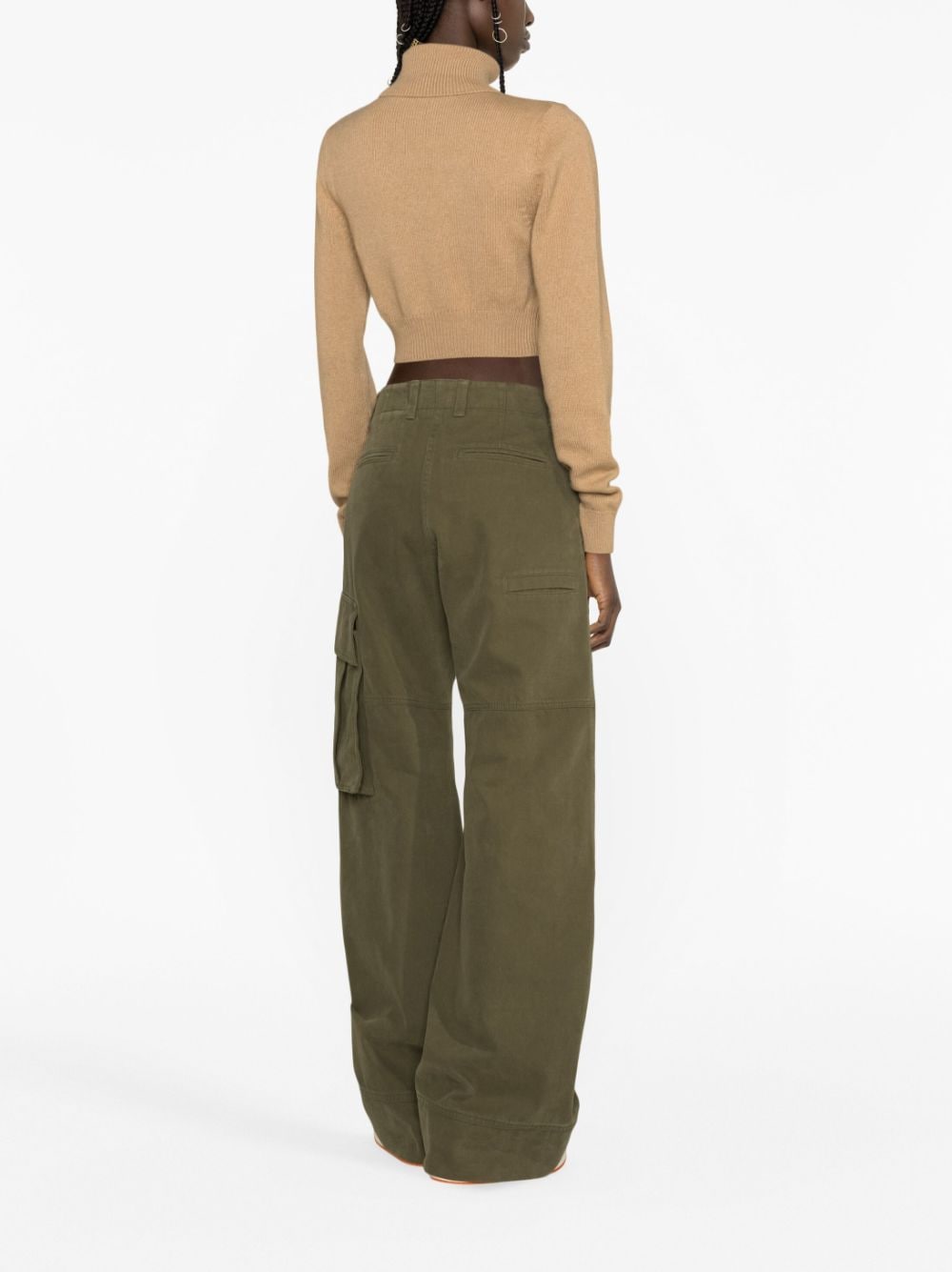 Palm Angels Women's Sweaters Camel