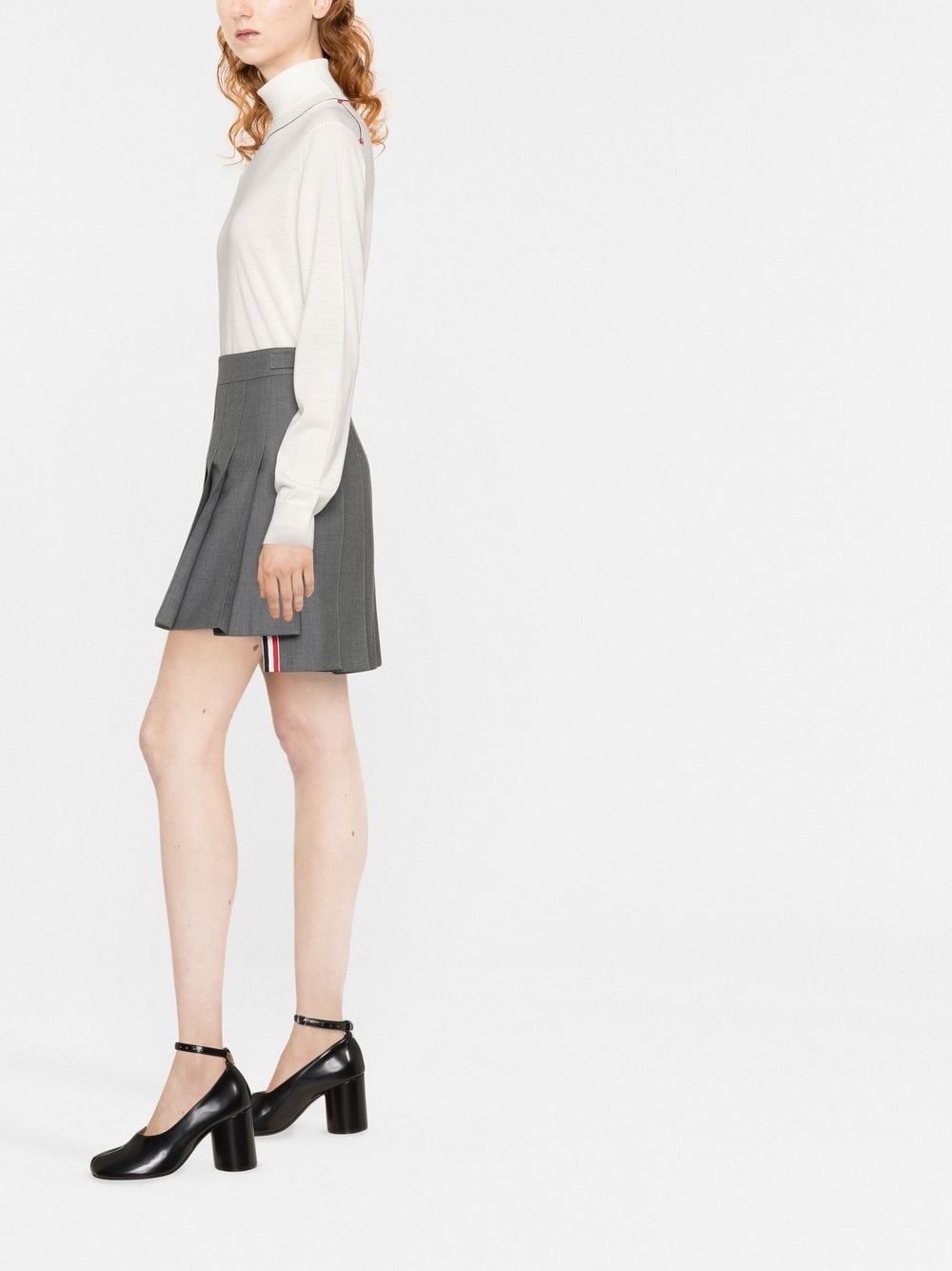 Maison Margiela Women's Work-In-Progress High-Neck Jumper