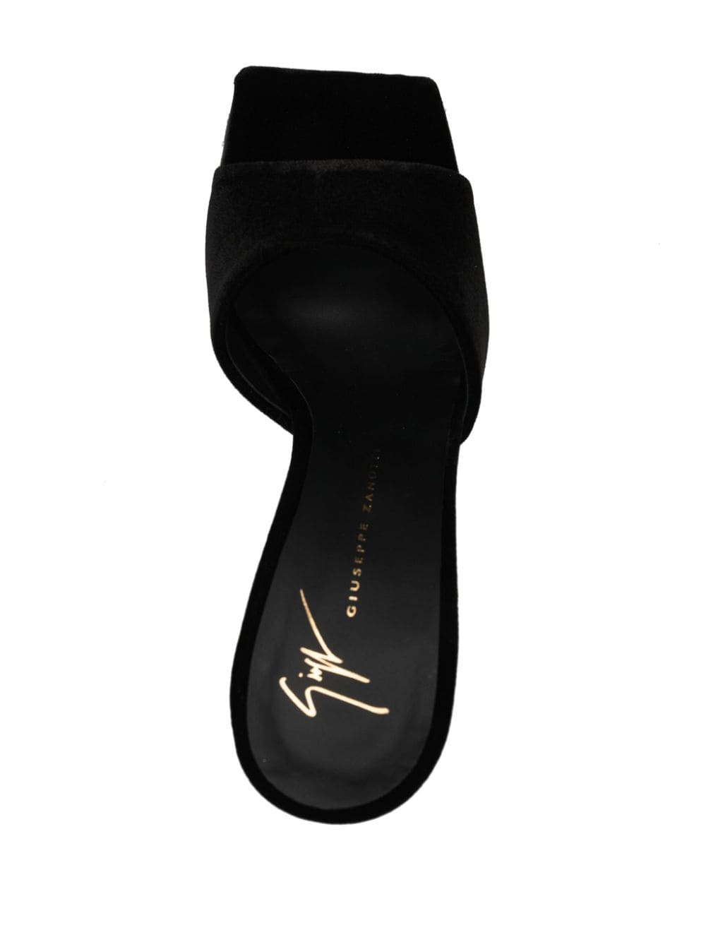 Giuseppe Zanotti Women's Solhene 90Mm Velvet-Effect Sandals