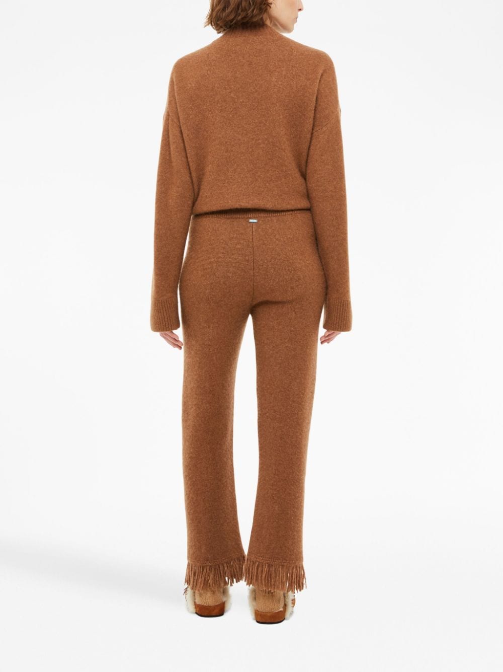 Alanui Women's Cashmere And Silk Blend Trousers