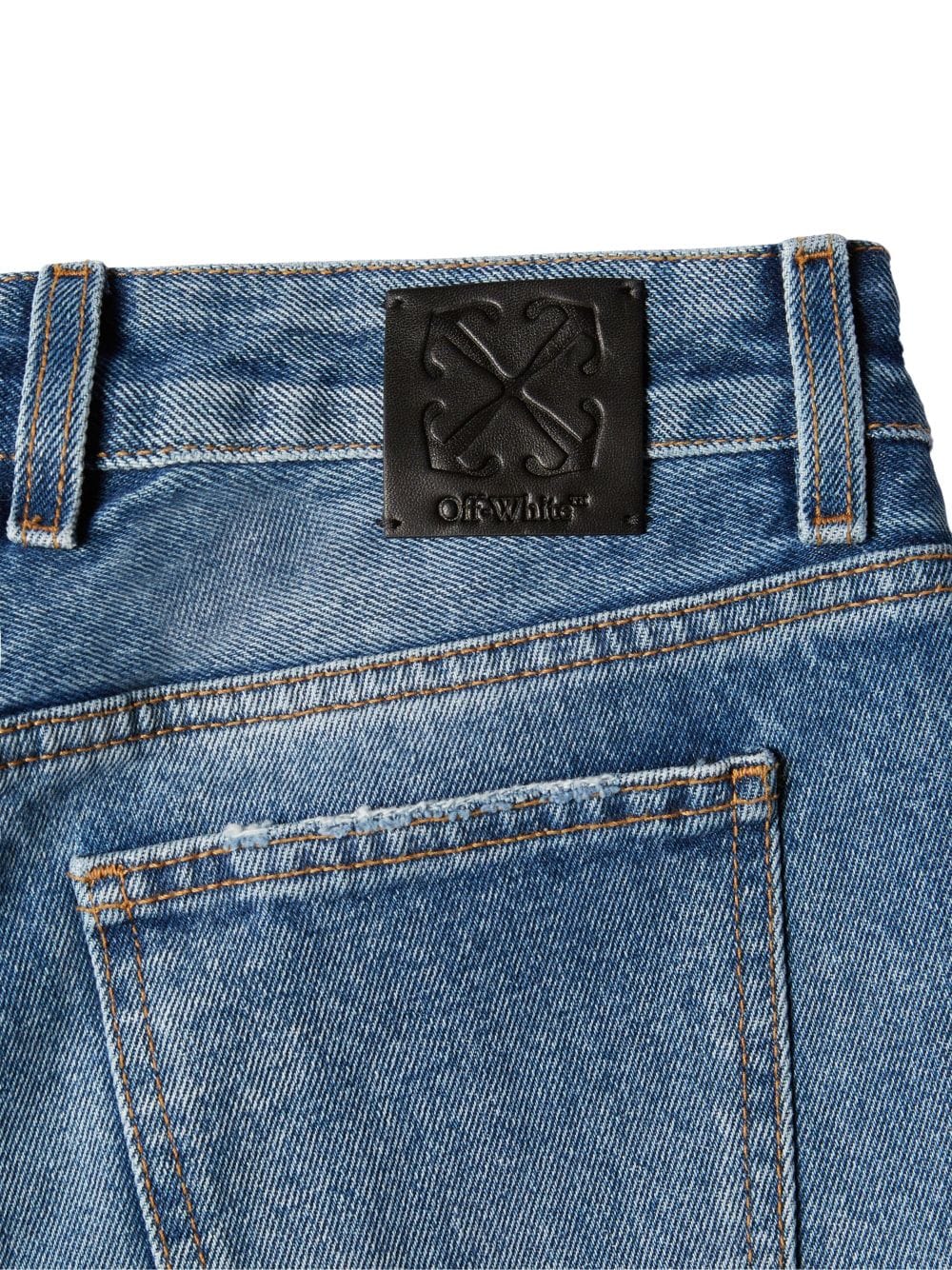 Off White Women's Mid-Rise Flared Jeans
