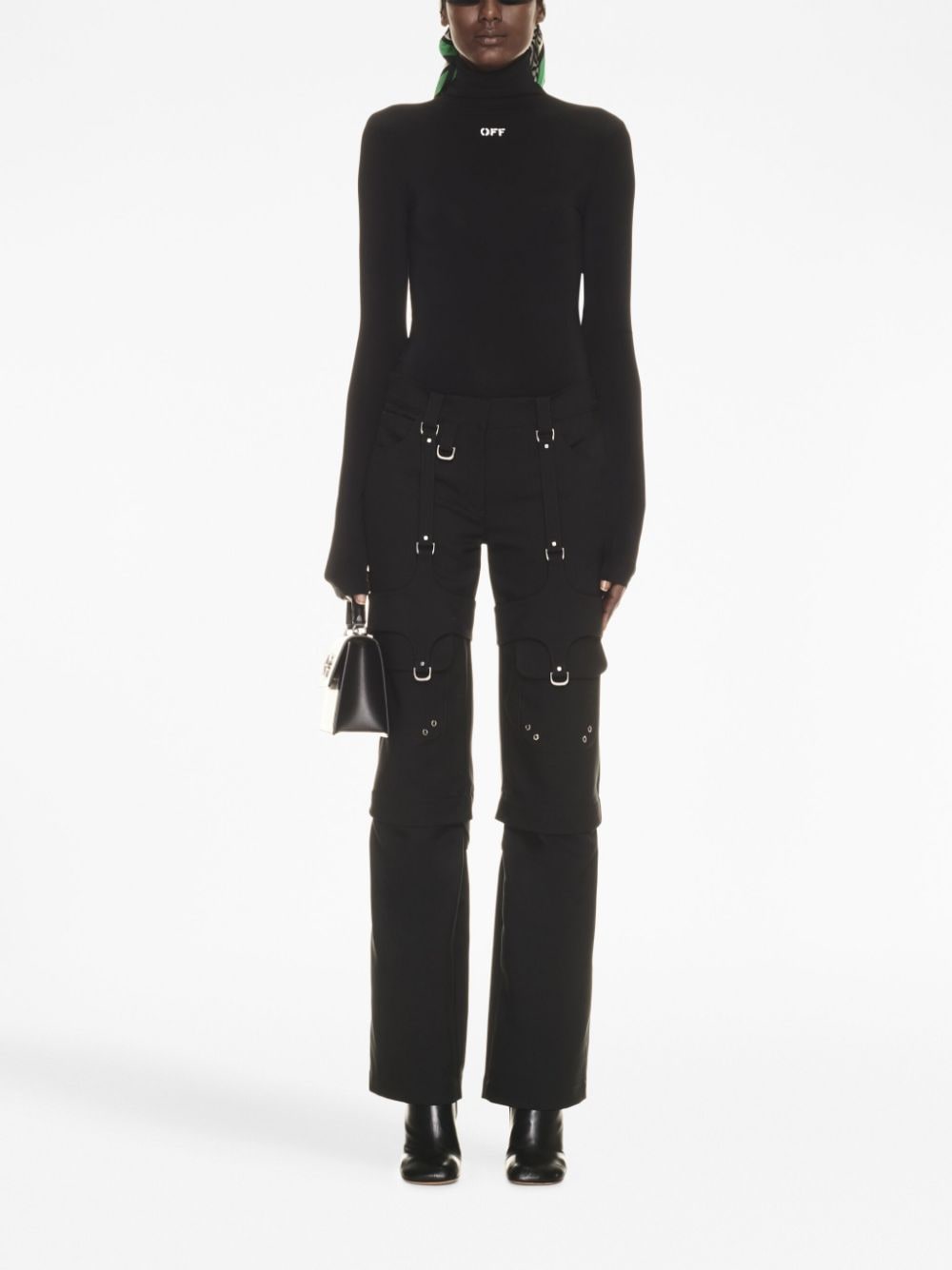 Off White Women's Trousers Black