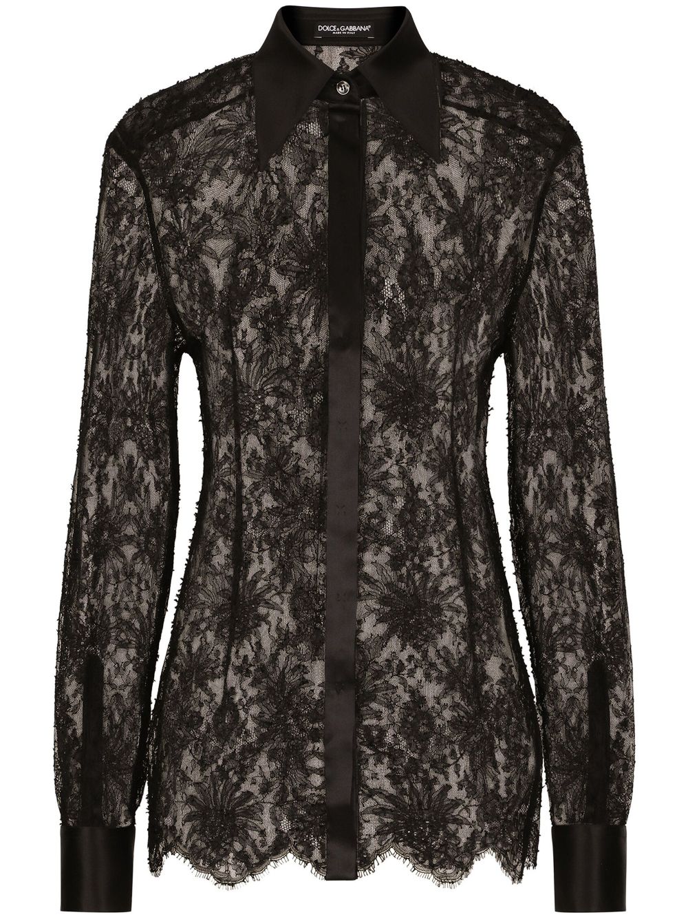 Dolce & Gabbana Women's Semi-Transparent Shirt