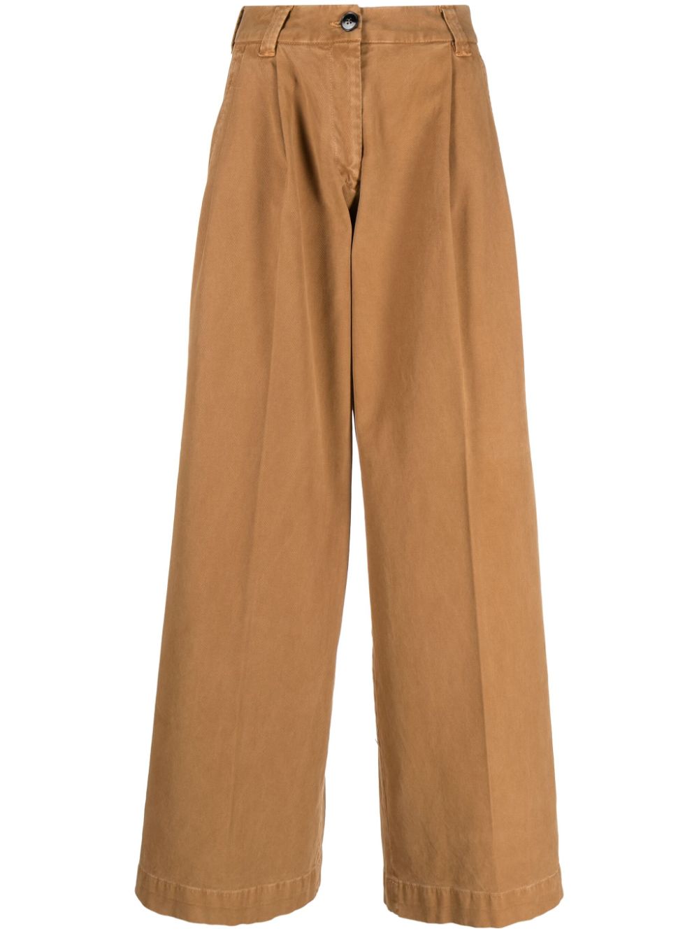 Gabriele Pasini Women's Wide Leg Cotton Trousers