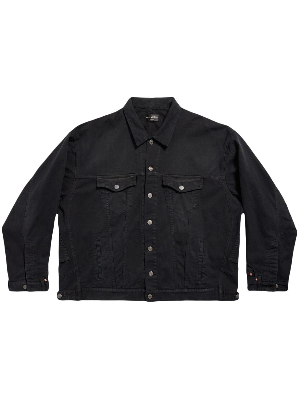 Balenciaga Men's Deconstructed Denim Jacket