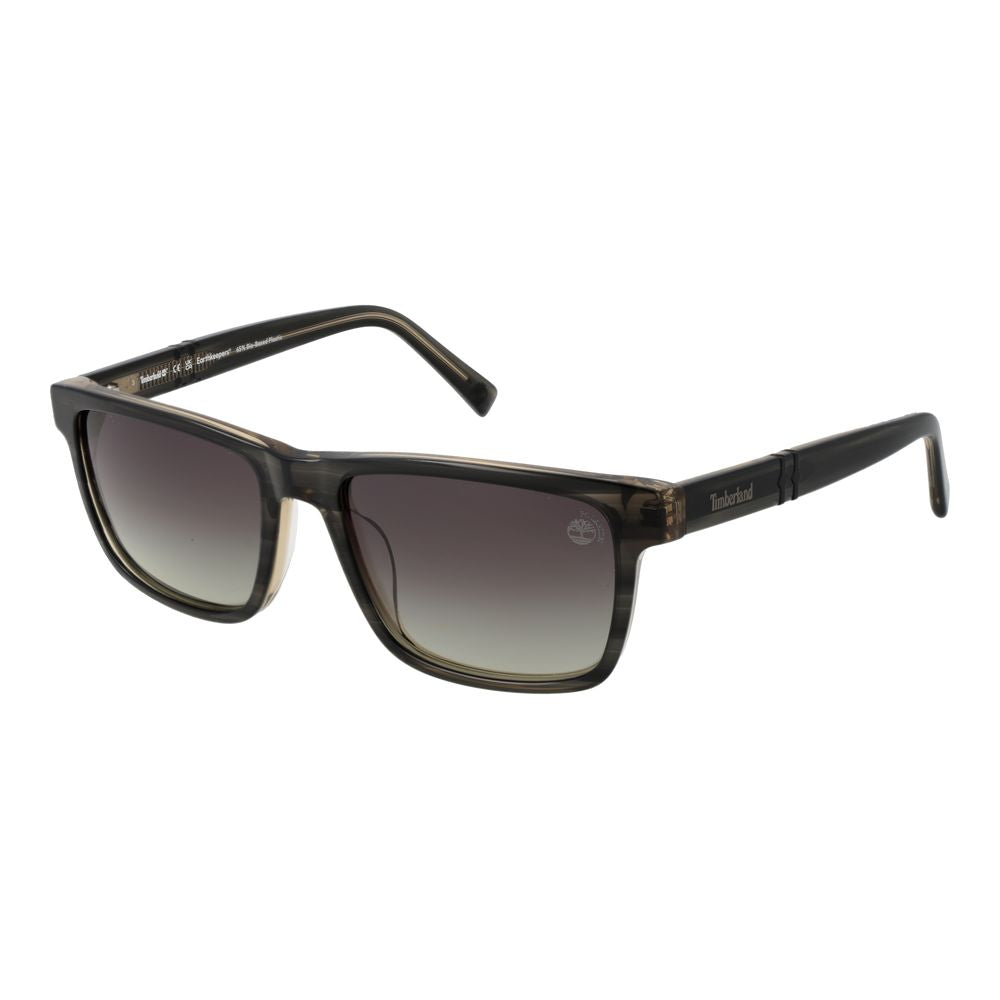 Timberland Gray Acetate Men's Sunglasses