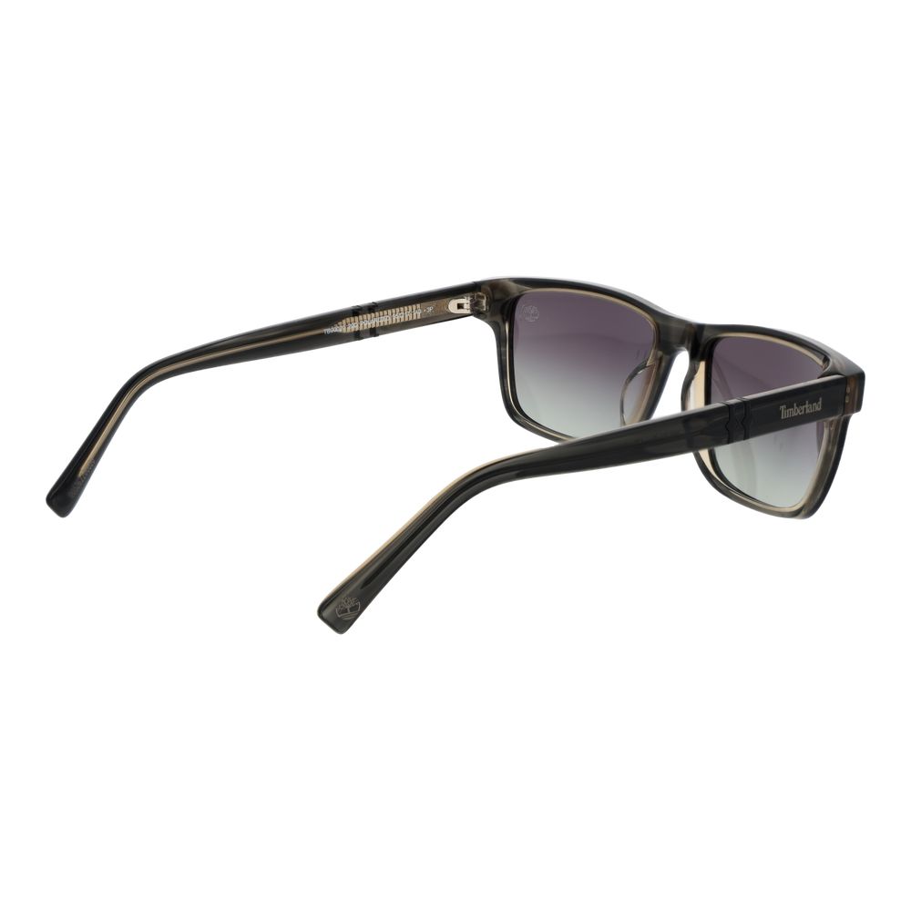 Timberland Gray Acetate Men's Sunglasses