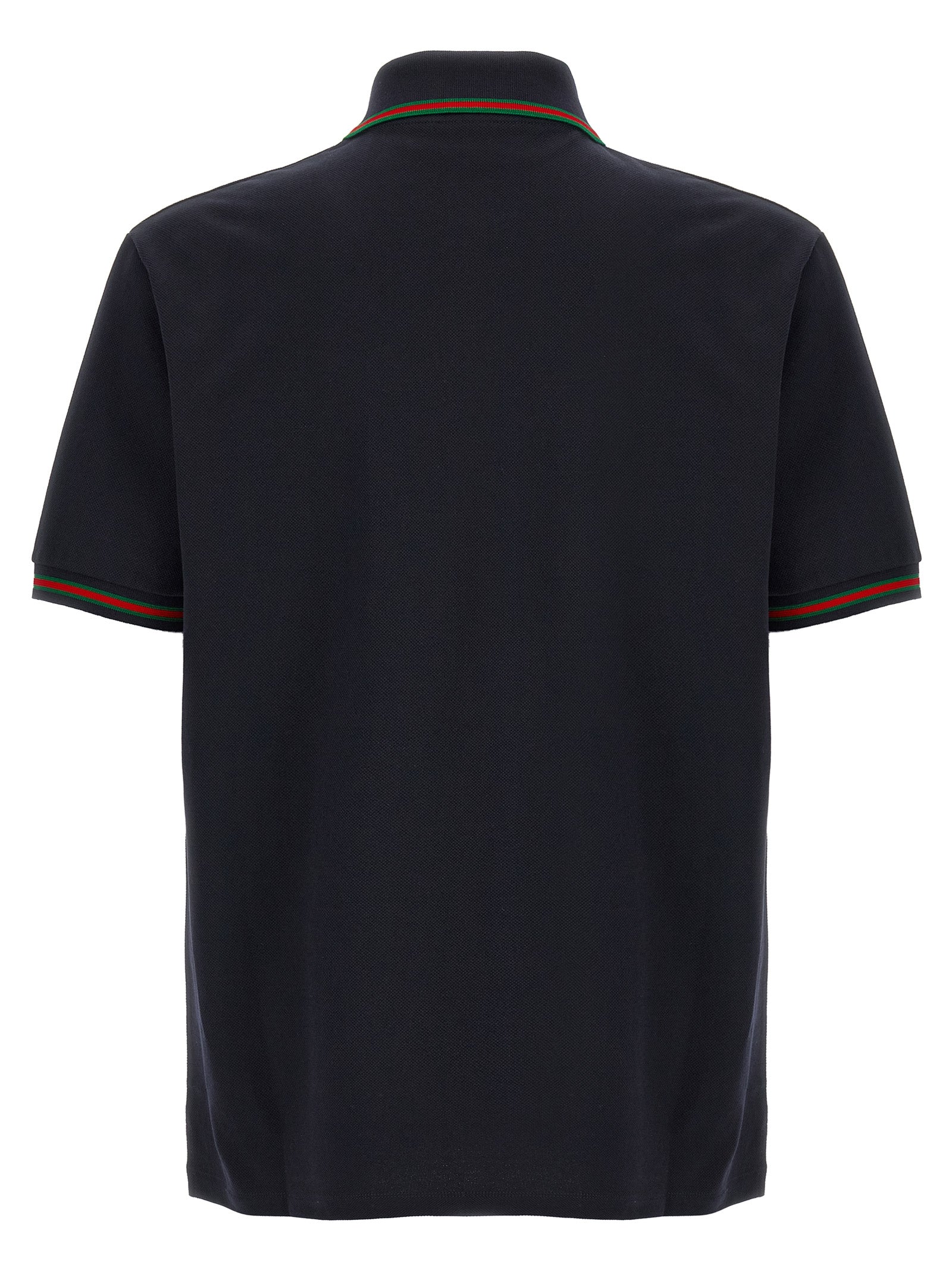 Gucci Blue Cotton Polo Men's Shirt