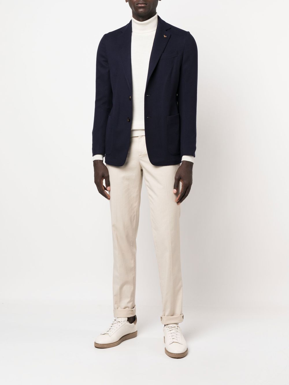 Colombo Men's Wool Single-Breasted Jacket