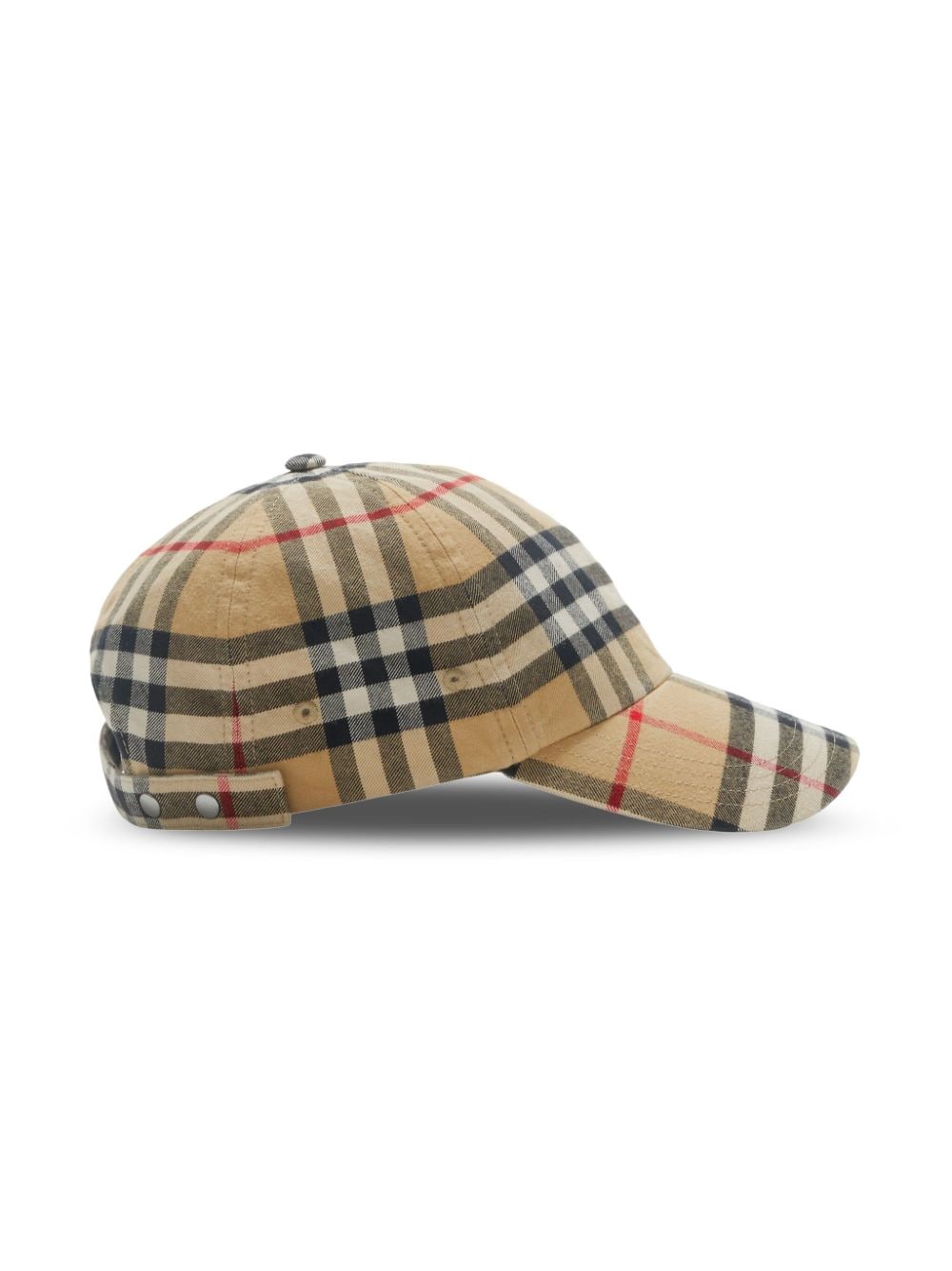 Burberry Men's Checkered Baseball Cap