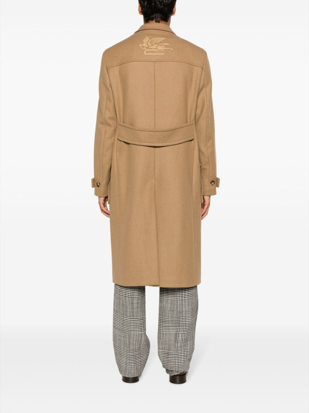 Etro Men's Single-Breasted Wool-Blend Coat