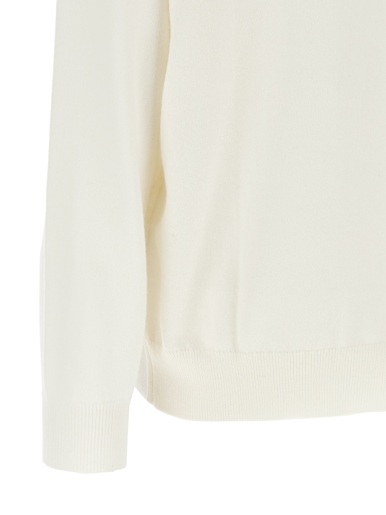 Brunello Cucinelli White Cashmere Women's Cardigan
