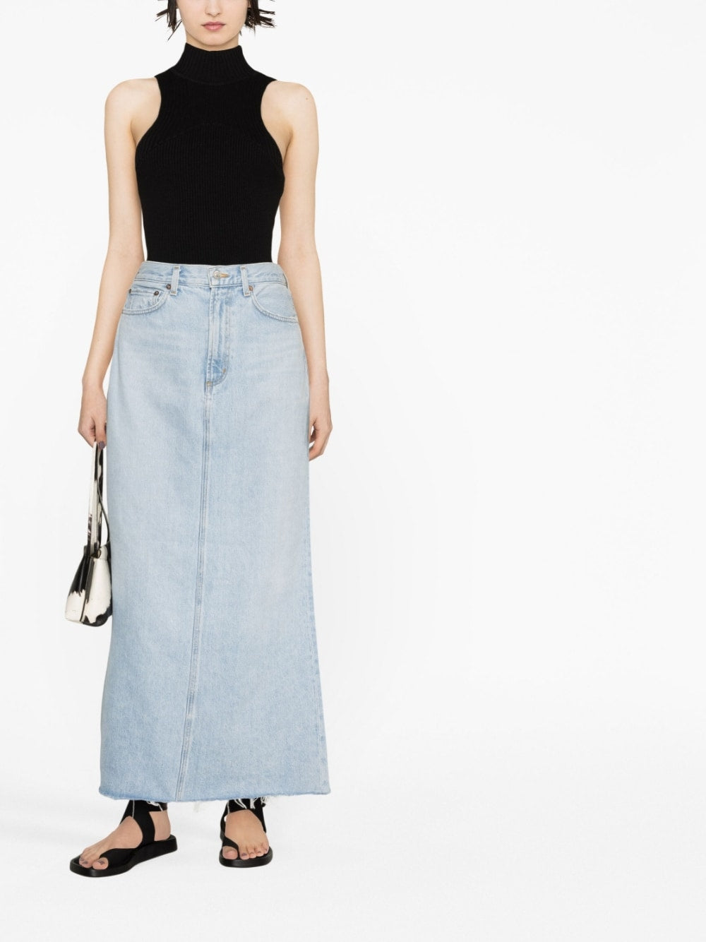 Agolde Pre Women's Skirts Clear Blue