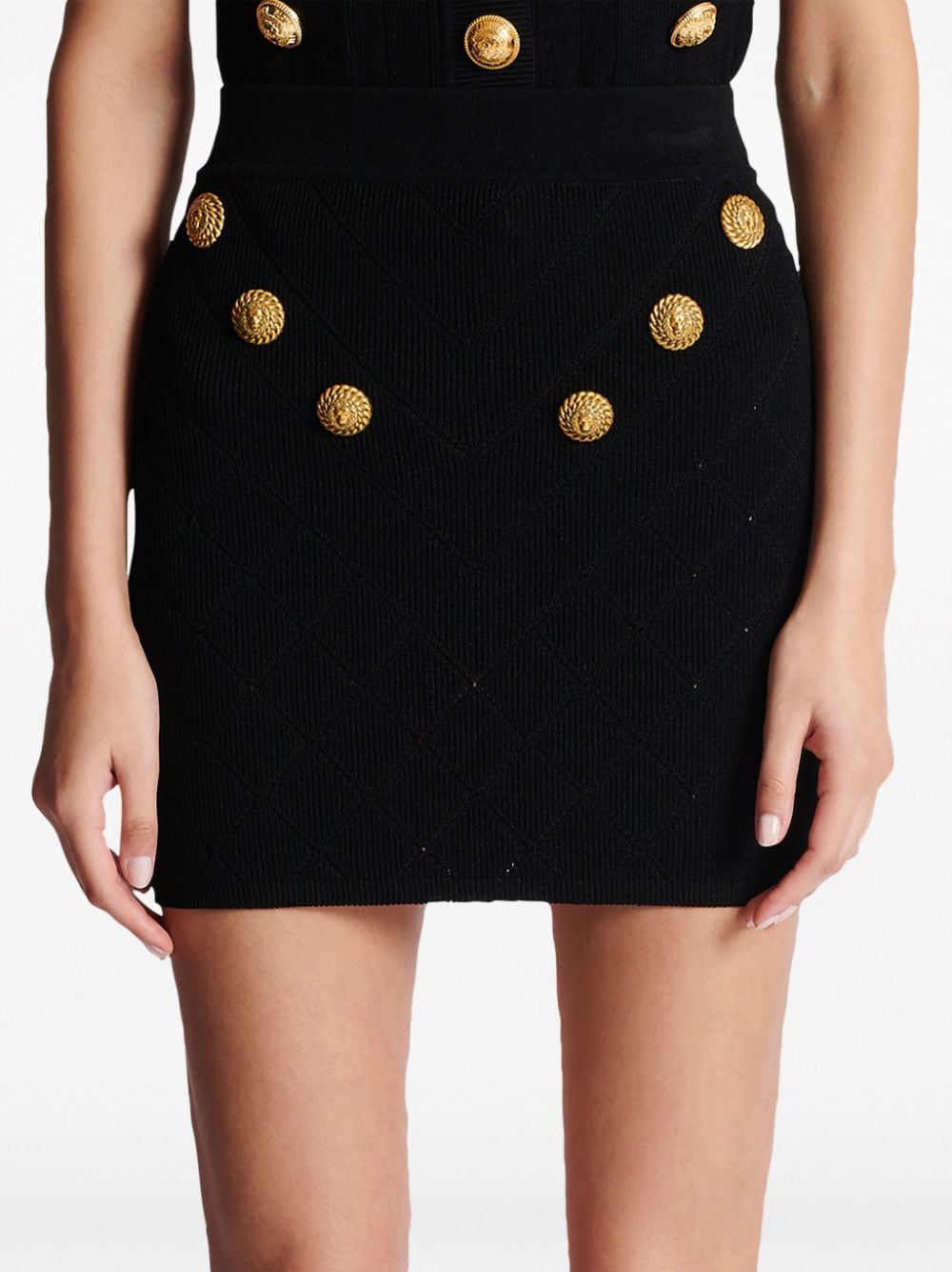 Balmain Women's Skirts Black
