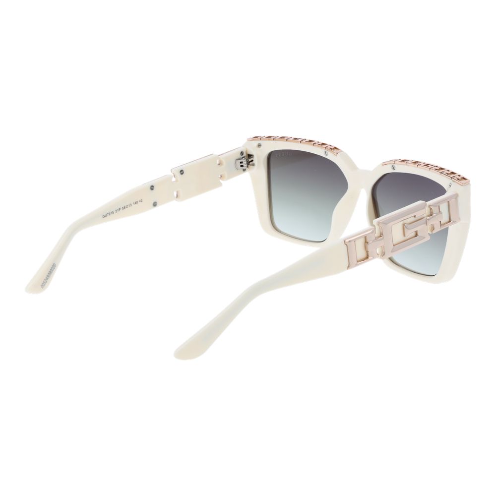 Guess White Plastic Women's Sunglasses