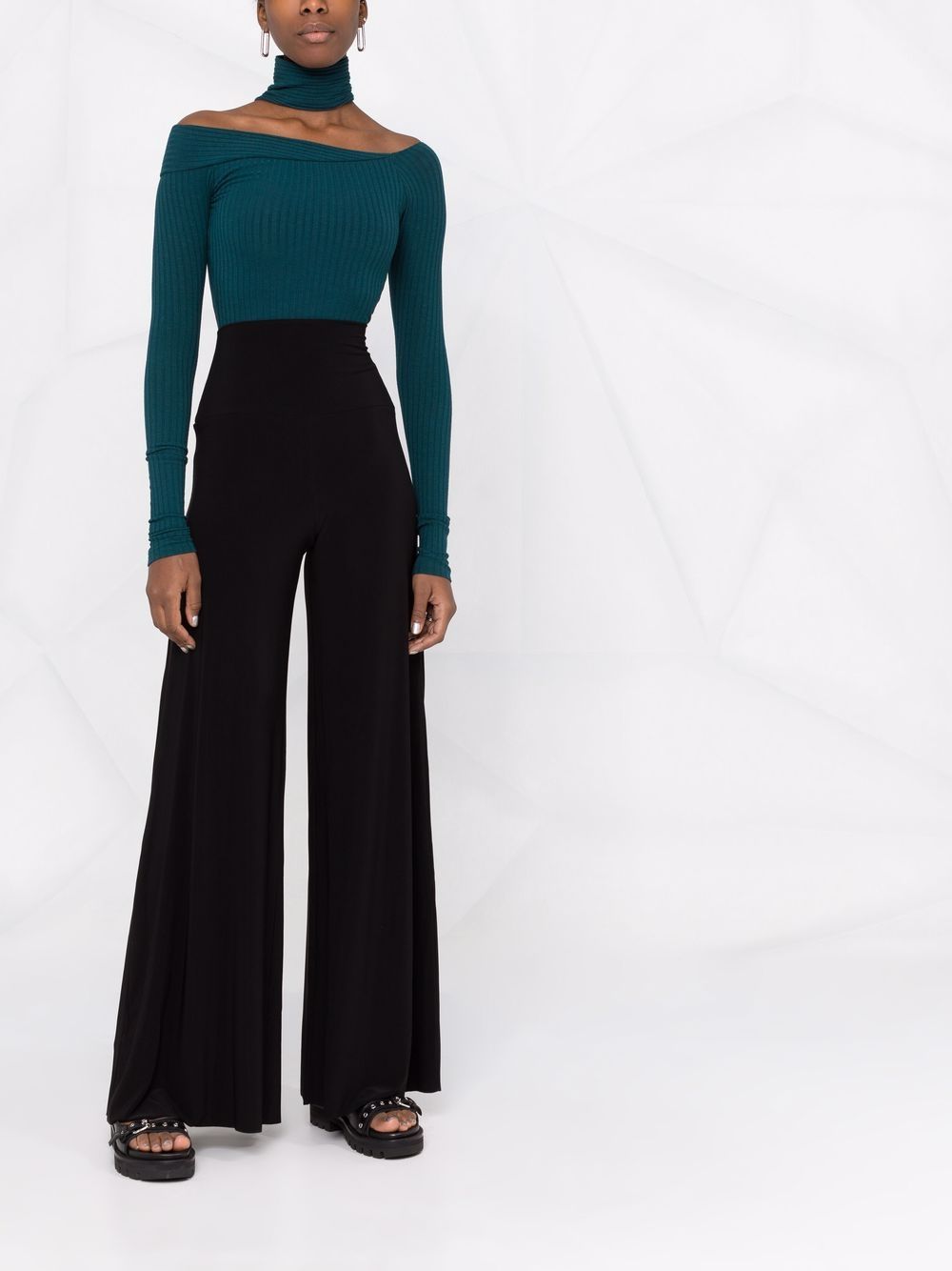 Norma Kamali Women's Trousers Black