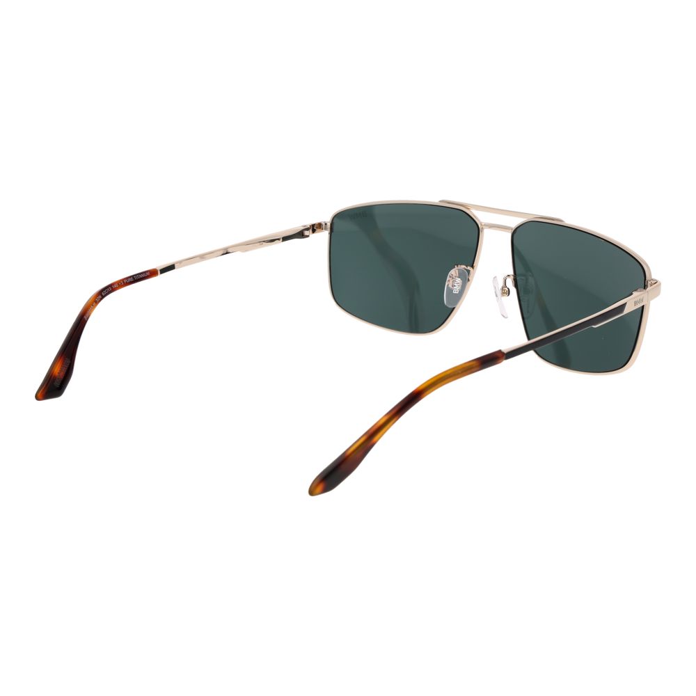 BMW Gold Titanium Men's Sunglasses