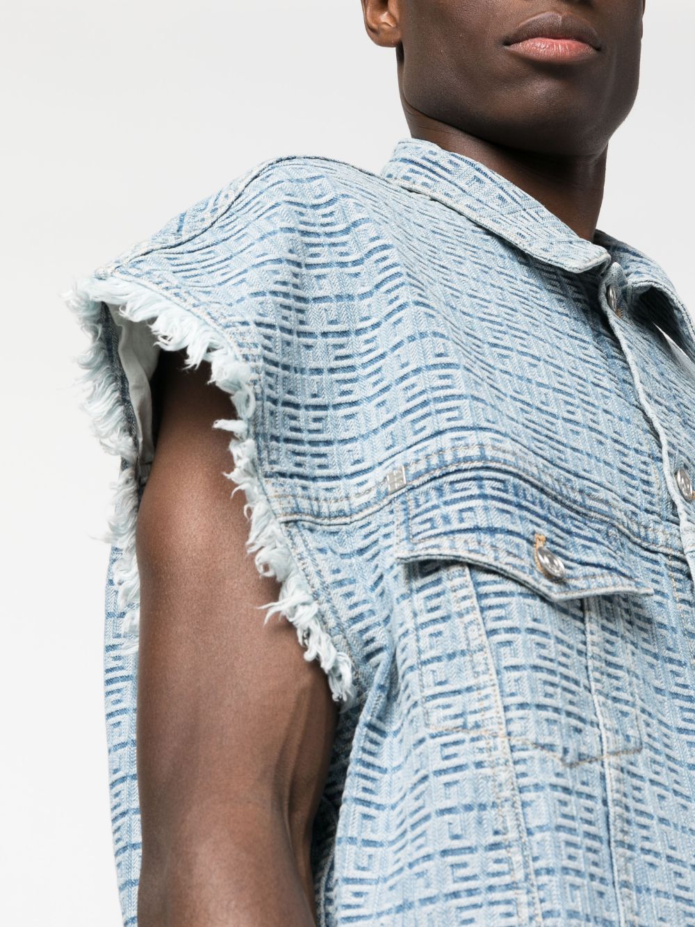 Givenchy Men's Sweaters Clear Blue