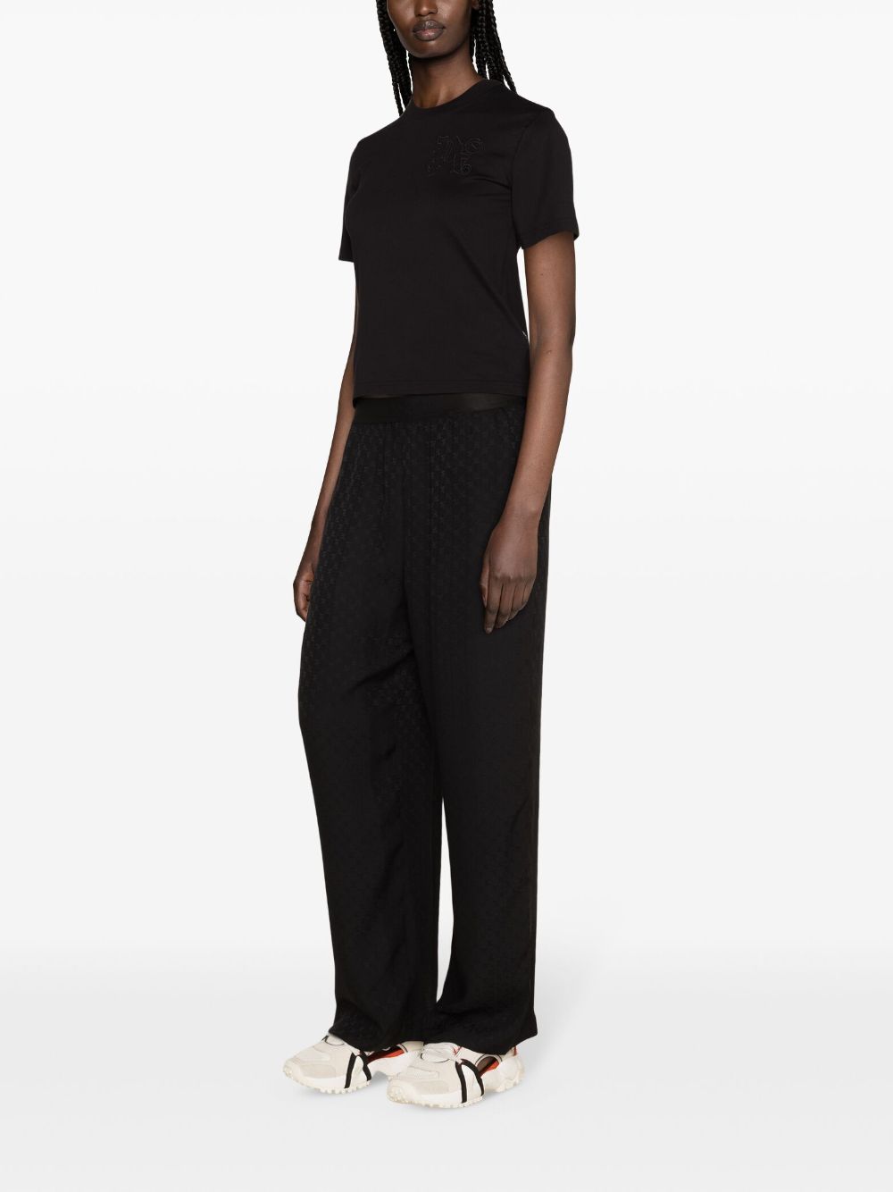 Palm Angels Women's T-Shirts And Polos Black