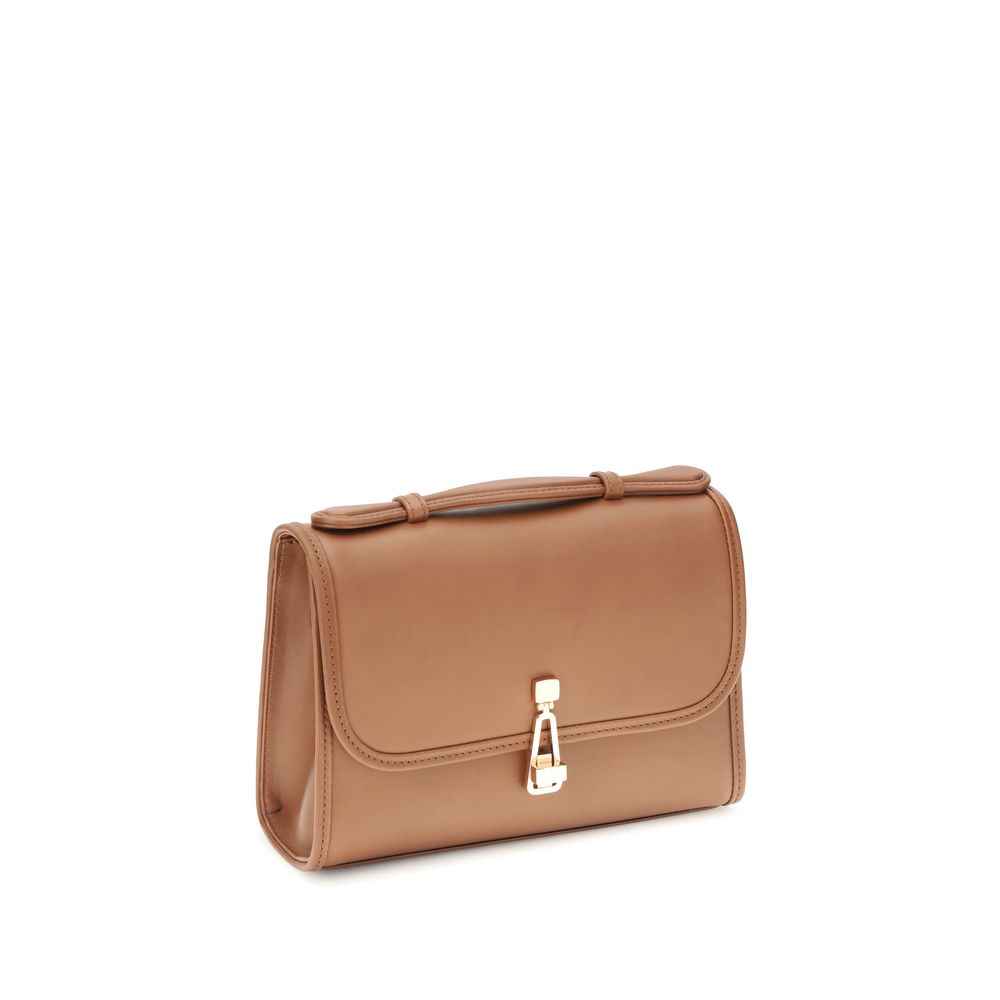 Gabriela Hearst Brown Leather Shoulder Women's Bag
