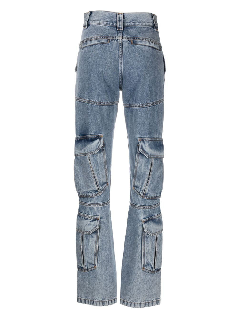 Givenchy Women's Cargo Denim Cotton Jeans