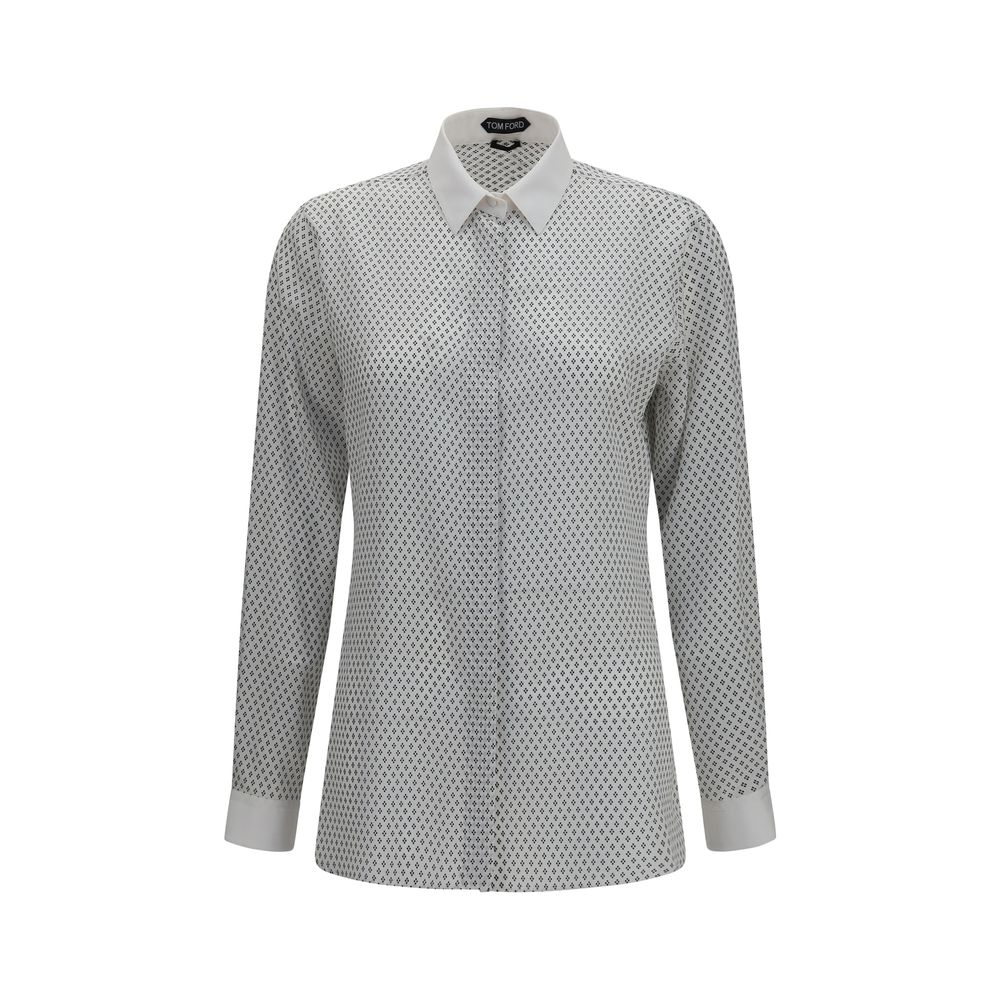 Tom Ford Multicolor Silk Pattern Women's Shirt