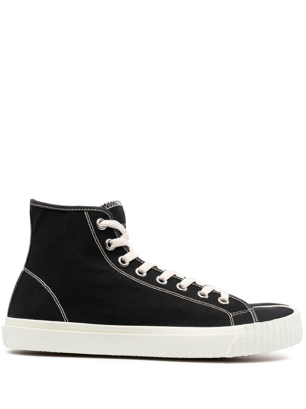 Maison Margiela Men's Tabi High-Top Sneakers